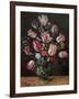 Vase with Tulips, 1620-1625-Andries Daniels-Framed Giclee Print