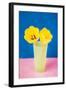 Vase with Tulips-null-Framed Premium Giclee Print