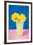 Vase with Tulips-null-Framed Premium Giclee Print