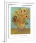 Vase with Twelve Sunflowers, 1889-Vincent van Gogh-Framed Art Print