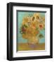 Vase with Twelve Sunflowers, 1889-Vincent van Gogh-Framed Giclee Print