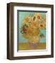 Vase with Twelve Sunflowers, 1889-Vincent van Gogh-Framed Giclee Print