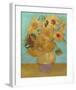 Vase with Twelve Sunflowers, 1889-Vincent van Gogh-Framed Giclee Print