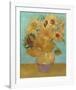 Vase with Twelve Sunflowers, 1889-Vincent van Gogh-Framed Giclee Print