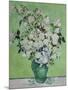 Vase with White Roses, 1890-Vincent van Gogh-Mounted Giclee Print