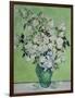 Vase with White Roses, 1890-Vincent van Gogh-Framed Giclee Print