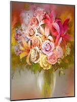 Vase-Skarlett-Mounted Giclee Print