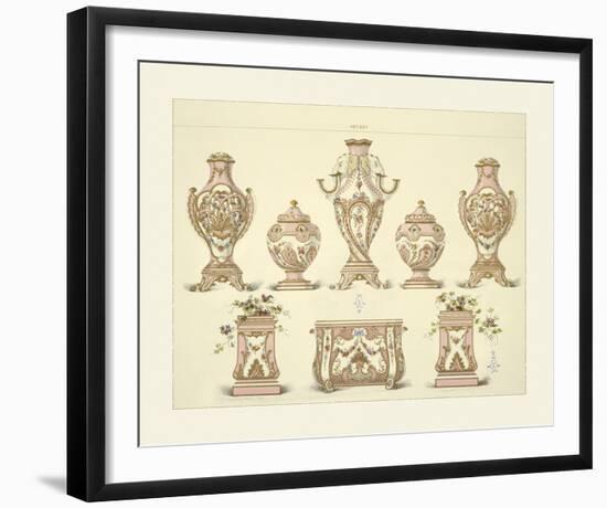 Vases and Jardinieres-Sevres-Framed Giclee Print