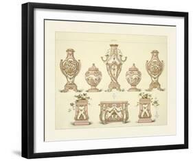 Vases and Jardinieres-Sevres-Framed Giclee Print