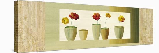 Vases avec fleurs I-Geneviève Boulez-Stretched Canvas