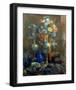 Vases, Flowers, Fruits, 1912-Nikolai Sapunov-Framed Art Print