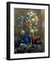 Vases, Flowers, Fruits, 1912-Nikolai Sapunov-Framed Art Print