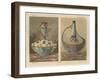 Vases, from 'Fantaisies Decoratives', engraved by Gillot, Librairie de l'Art, Paris, 1887-Jules Auguste Habert-dys-Framed Giclee Print