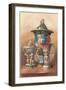 Vases from Minton-H Maye-Framed Art Print