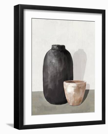 Vases II-Isabelle Z-Framed Art Print