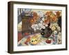 Vases on a Table with Different Flowers in Them-Lorraine Platt-Framed Giclee Print