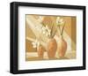 Vases with White Amaryllis-Karsten Kirchner-Framed Art Print