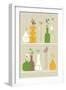 Vases-Dicky Bird-Framed Premium Giclee Print