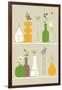 Vases-Dicky Bird-Framed Giclee Print