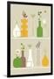 Vases-Dicky Bird-Framed Giclee Print