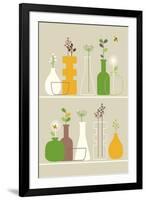 Vases-Dicky Bird-Framed Giclee Print