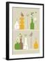 Vases-Dicky Bird-Framed Giclee Print