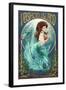 Vashon Island, Washington - Mermaid-Lantern Press-Framed Art Print