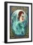 Vashon Island, Washington - Mermaid-Lantern Press-Framed Art Print