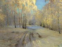 Hoarfrost, 1900-Vasili Baksheyev-Stretched Canvas