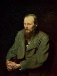 Portrait of Fyodor Dostoyevsky-Vasili Grigorevich Perov-Art Print