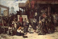 The Healing of the Blind Man of Jericho-Vasili Ivanovich Surikov-Giclee Print