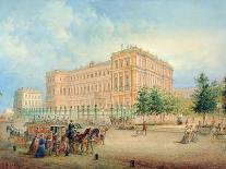 View of the Nikolayevsky Palace, St. Petersburg, 1868-Vasili Semenovich Sadovnikov-Framed Stretched Canvas