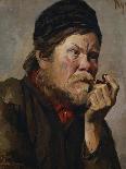 The Smoker-Vasilii Ivanovich Surikov-Giclee Print