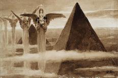 The Angels of the Pyramids-Vasilii Kotarbinsky-Giclee Print