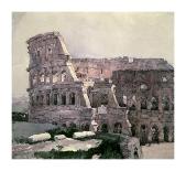 The Roman Colosseum-Vasilii Surikov-Framed Art Print