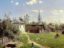 A Small Yard in Moscow, 1878-Vasilij Dmitrievich Polenov-Framed Stretched Canvas