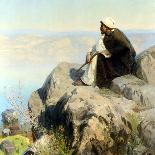 The Herzegovinian on Lookout, 1876-Vasilij Dmitrievich Polenov-Framed Giclee Print