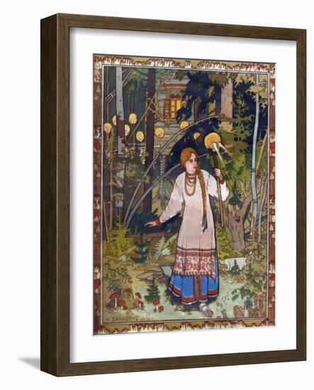 Vasilisa the Beautiful, 1900-Ivan Yakovlevich Bilibin-Framed Giclee Print