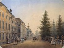 The Stroganov Palace (From the Panorama of the Nevsky Prospek)-Vasily Semyonovich Sadovnikov-Giclee Print