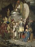 Prince Michael of Chernigov at the Camp of Batu Khan, 1246-Vasily Smirnov-Laminated Giclee Print