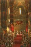 Announcement of the Coronoation in Red Square-Vasily Timm-Art Print