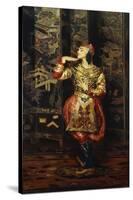 Vaslav Nijinsky in Danse Orientale, 1910-Jacques-emile Blanche-Stretched Canvas