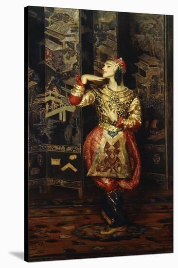 Vaslav Nijinsky in Danse Orientale, 1910-Jacques-emile Blanche-Stretched Canvas