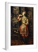 Vaslav Nijinsky in Danse Orientale-null-Framed Giclee Print