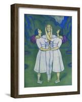 Vaslav Nijinsky, Jeux 3-Valentine Gross-Framed Art Print