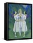 Vaslav Nijinsky, Jeux 3-Valentine Gross-Framed Stretched Canvas