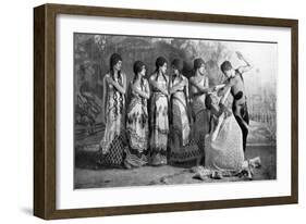 Vaslav Nijinsky, Russian Ballet Dancer, in L'Apres-Midi D'Un Faune, 1912-null-Framed Giclee Print