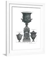 Vaso Antico-Giovanni Battista Piranesi-Framed Art Print