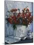 Vaso Bianco con Daliette Amaranto-Danka Weitzen-Mounted Giclee Print