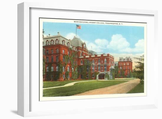 Vassar College, Poughkeepsie, New York-null-Framed Art Print